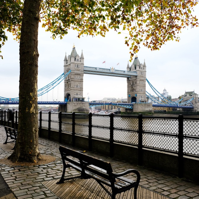 Views of Tower Bridge, London